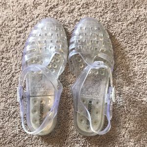 Clear Steve Madden Jellies